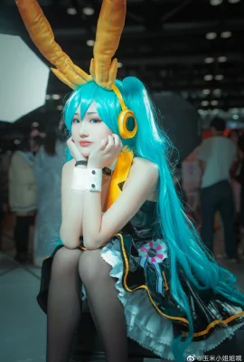 Hatsune Miku Bunny Girl @corn小丝 Oh (9 фото)