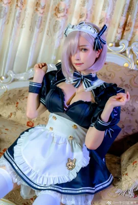 Серия FATE Mash Kyrielite Maid @A Thousand Cats Bohe (9 фото)