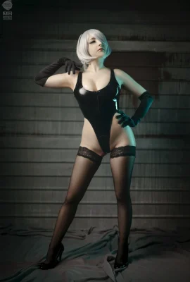 Микоми Хокина — 2B Oily Leotard (NieR_Automata)