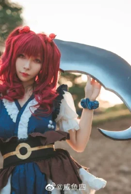 Touhou Project Onozuka Komachi@月henTsukikon- (Фотография: @ salt鱼四) (cicf Китайский международный фестиваль комиксов, выставка анимации и игр) (9 фотографий)