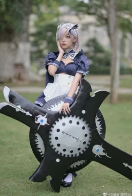 Fate/Grand Order Matthew Kyrielite Maid @SatanSatanxx (9 фото)