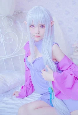 Re.Zero Starting Life in Another World Emilia Pyjamas cn: Арбуз из прессованного песка (12 фото)