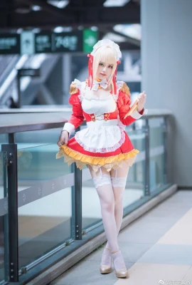 Fate/Grand Order Nero Claudius @芊芊香w (CP26) (9 фото)