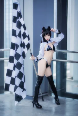 Azur Lane Atago Racing Girl@yourballs_ (10 фото)