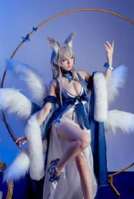 Косплей в платье Синано «Azur Lane»[CN: -Wanyue-](14 фото)