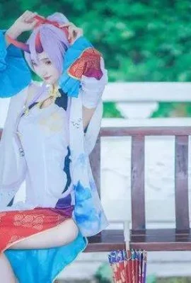 FGO Ba Yuqian Cheongsam COS【CN:Китайский чонсам】 (13 фото)