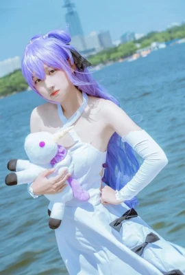 Косплей Единорога «Azur Lane»[CN: Jinsese is Xiaobai](9 фото)