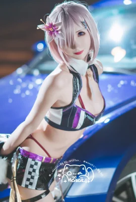 Гонщица FGO Mashu Kyrielite @_masaki Yaqi (9 фото)