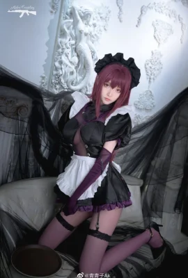 FGO Scathach, потому что мастер-мастер веерная горничная cn Qing Qingzi Ak (9 фото)