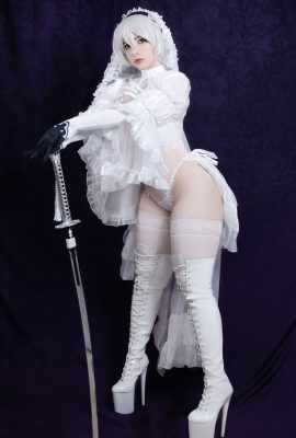 Мирикаши — 2B Bride (NieR:Automata)