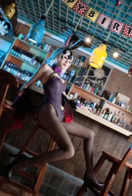 (Большая груша 1,8 метра) Black Jung Bunny (11 фото)