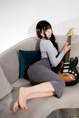 Юбка Jiuqu Jean NO.063 Guitar Sister (52 фото)