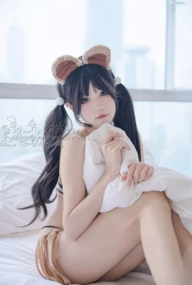 Укусить укус кроличьей девочки OVO #Sticky Tuan Rabbit — Pajamas Bear (43 фотографии)