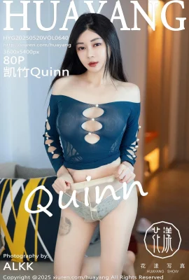 [Huayang Huayang Photo]2025.05.20 Vol.640 Kaizhu Quinn Полная версия Watermark Photo[103p]